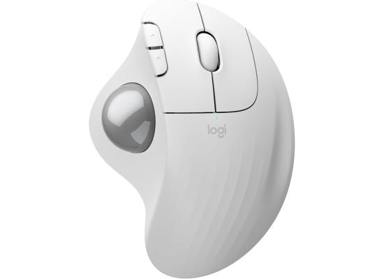 Logitech ERGO M575S Wireless Trackball Mouse – White